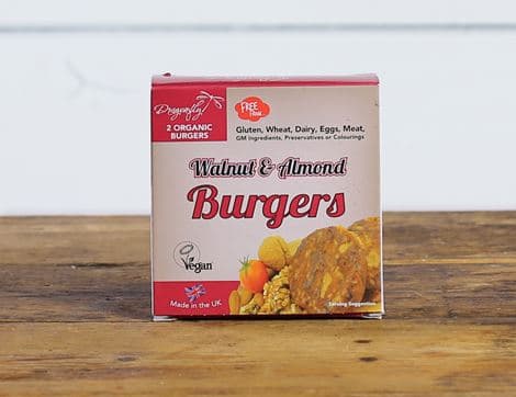 Walnut & Almond Burgers, Organic, Dragonfly (2 x 100g)