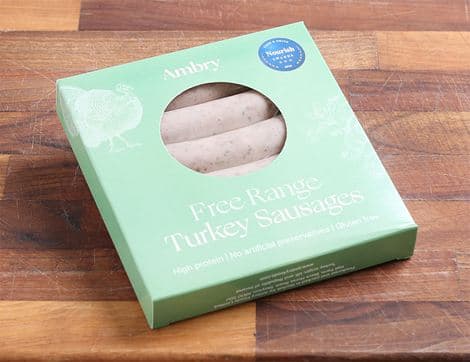 Turkey Sausages, Free Range