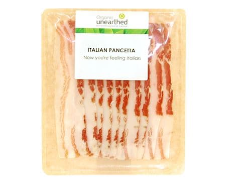 Italian Pancetta, Organic, Unearthed (70g)