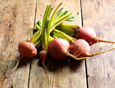Bunched Golden Beetroot