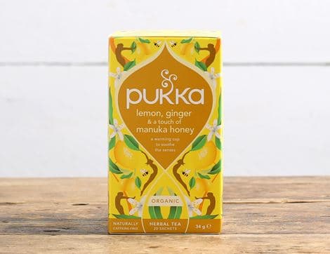 Lemon, Ginger & Manuka Honey Tea