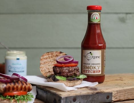 Smoky Tomato Ketchup, Mr Organic (480g) image thumbnail