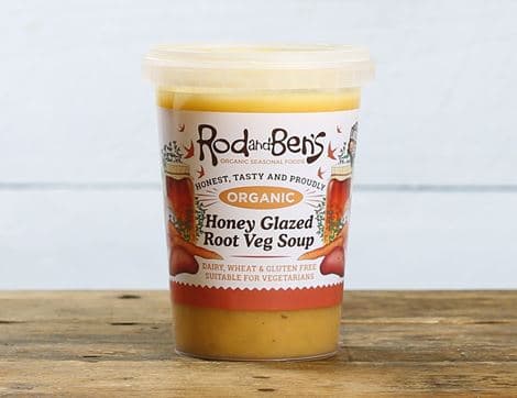 Honey Glazed Root Vegetable Soup