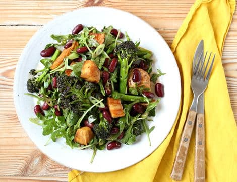 Balsamic Roast Winter Veg Salad