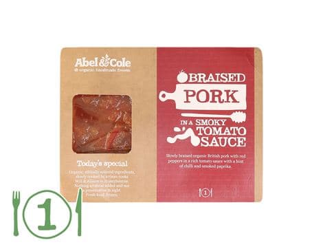 Braised Pork in a Smoky Tomato Sauce, Organic, Abel & Cole (320g)