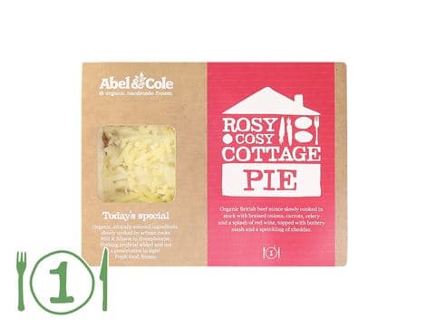 Rosy, Cosy Cottage Pie, Organic, Abel & Cole (330g)