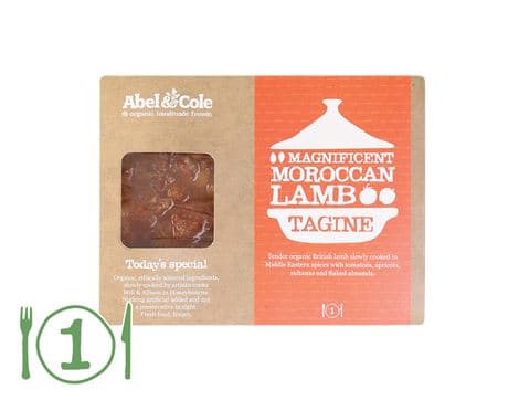 Magnificent Moroccan Lamb Tagine, Organic, Abel & Cole (300g)