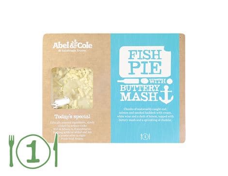 Fish Pie with Buttery Mash, Abel & Cole (350g)