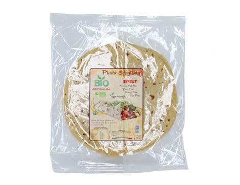 Spelt Piadina, Organic, Natural Food (270g) image thumbnail