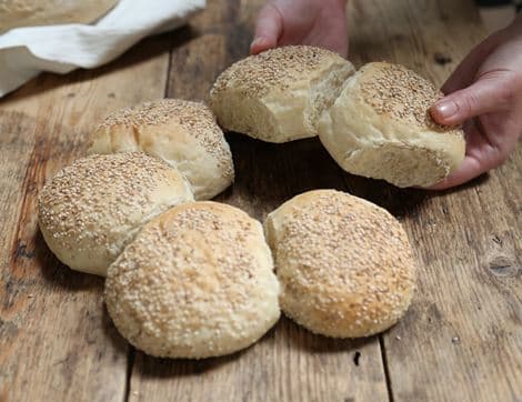 Sesame Roll Couronne, Bake at Home, Authentic Bread Co image thumbnail
