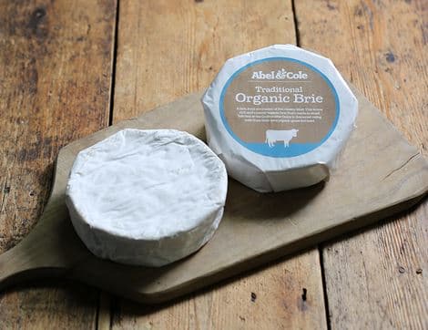 Traditional Brie, Organic, Abel & Cole (200g)