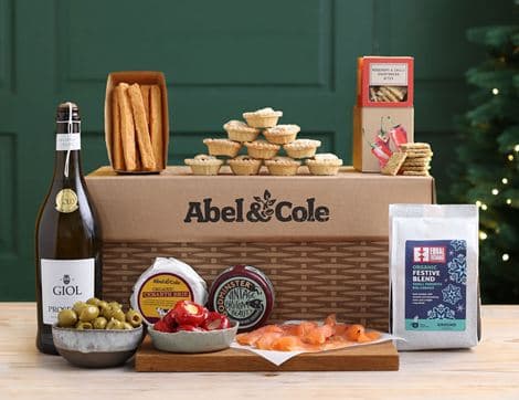 The Luxury Nibbles & Fizz Christmas Hamper