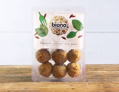 Falafel with Sesame & Mint