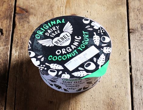 Original, Dairy Free Coconut Yogurt, Rebel Kitchen (125g)
