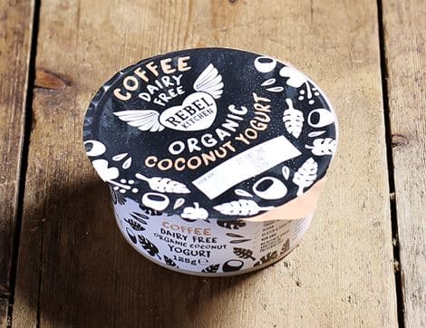 Coffee, Dairy Free, Coconut Yogurt, Organic, Rebel Kitchen (125g)