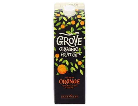 Orange Juice, Organic, Grove (1 litre)