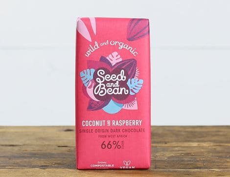 Coconut & Raspberry Extra Dark Chocolate
