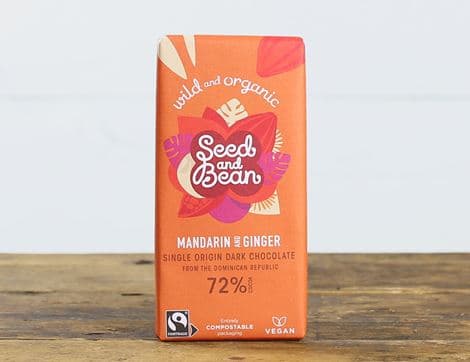 Mandarin & Ginger Extra Dark Chocolate