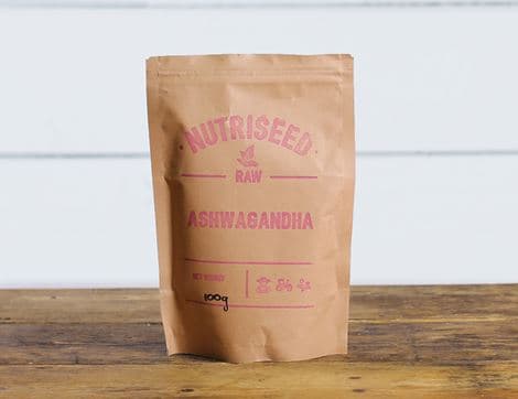 Ashwagandha Roots Powder, Organic, Nutriseed (100g)