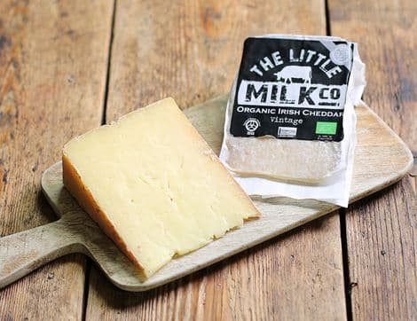 Vintage Cheddar, Organic, The Little Milk Company (120g)