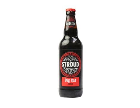 Big Cat Stout, Stroud Brewery (500ml) image thumbnail