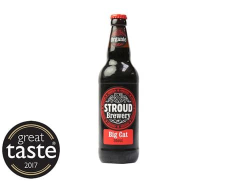 Big Cat Stout, Stroud Brewery (500ml) image thumbnail