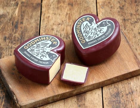 Vintage Cheddar Heart