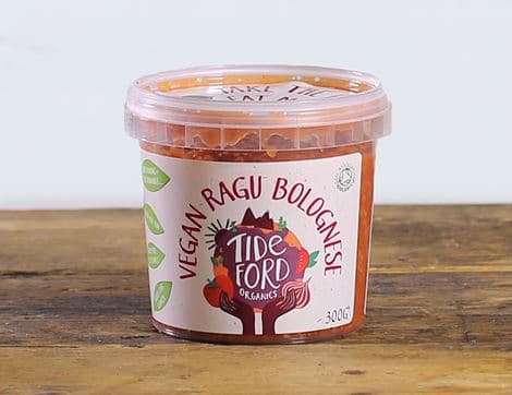 Vegan Ragu Bolognese, Organic, Tideford Organics (300g)