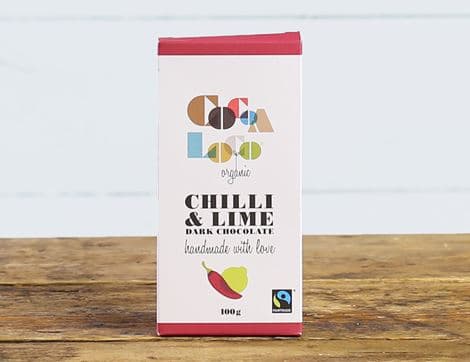 Dark Chocolate, Chilli & Lime Bar