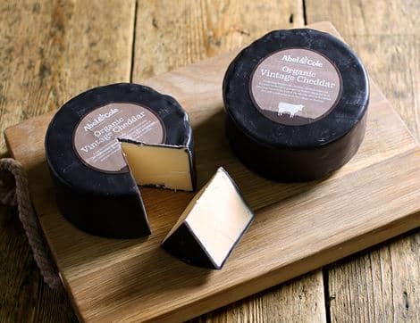 Vintage Cheddar, Black Wax Truckle