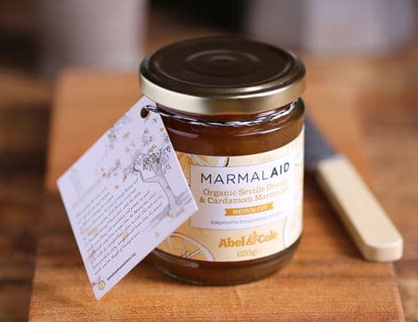 Seville Orange & Cardamom Marmalaid, Organic, Abel & Cole (220g) image thumbnail