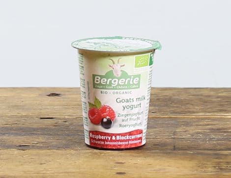 Raspberry & Blackcurrant Layered Goat's Milk Yogurt