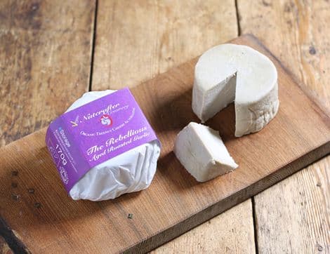 Aged Roasted Garlic Cashew Cheese Alternative