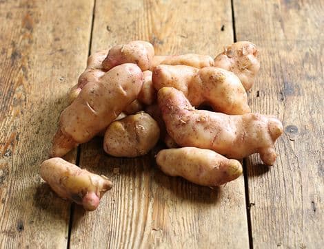 Pink Fir Apple Potatoes