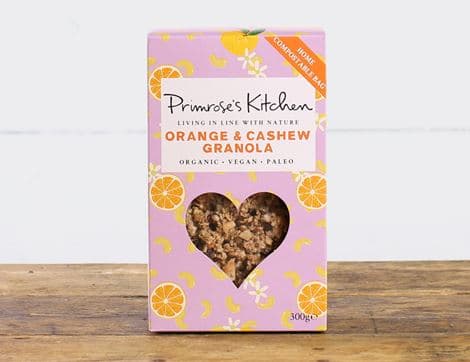 Orange & Cashew Granola