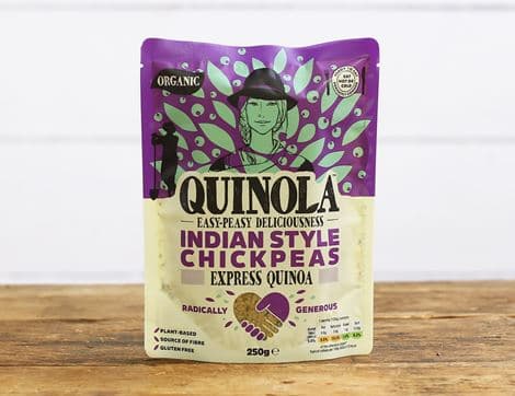 Quinoa & Indian Style Chickpeas