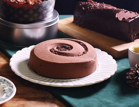 Chocolate Coffee Cake with Crème Brûlée Filling image thumbnail
