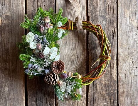 Christmas Willow Wreath