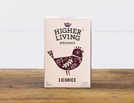 Licorice Tea, Organic, Higher Living (15 bags)
