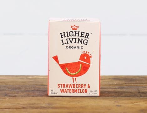 Strawberry & Watermelon Tea, Organic, Higher Living (15 bags)