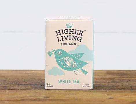 White Tea, Organic, Higher Living (20 bags)