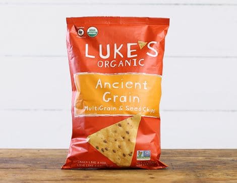 Ancient Grain MultiGrain & Seed Chips, Organic, Luke's (142g)