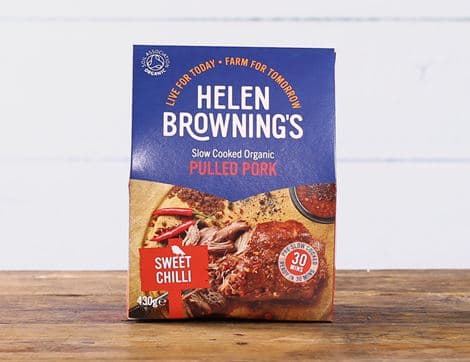 Pulled Pork, Sweet Chilli, Organic, Helen Browning (430g) image thumbnail