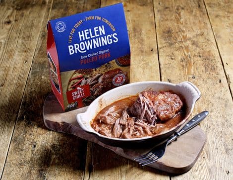 Pulled Pork, Sweet Chilli, Organic, Helen Browning (430g)