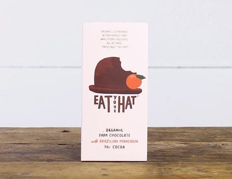 Dark Chocolate with Mandarin 70% Cocoa