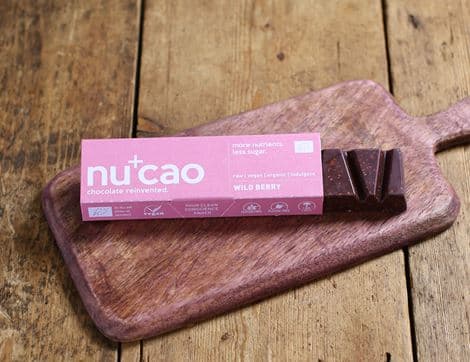 Wild Berry Raw Chocolate Bar