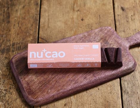 Cashew & Vanilla Raw Chocolate Bar