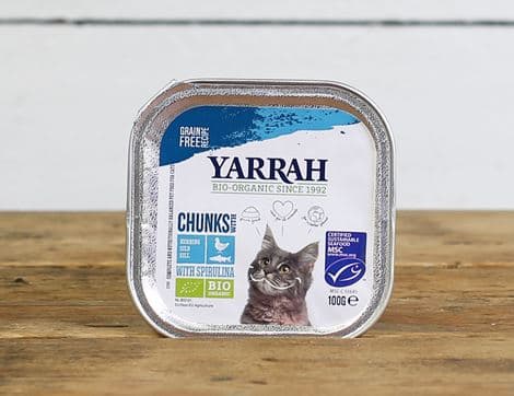 Fish, Chicken & Spirulina Chunks for Cats