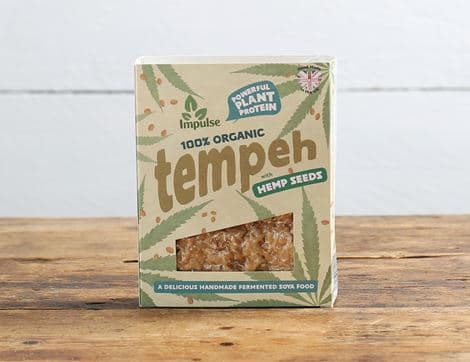 Tempeh with Hemp Seeds