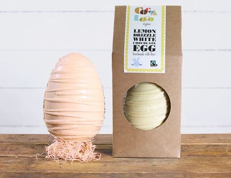 Giant Lemon Drizzle Egg